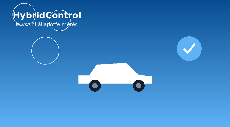 Hibrid autó elektromos és benzines üzem közötti átmenetének tesztelése